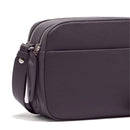 Women's Leather Camera Crossbody Bag COCCINELLE Myrtha in Prune