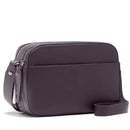 Women's Leather Camera Crossbody Bag COCCINELLE Myrtha in Prune