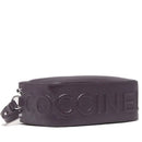 Women's Leather Camera Crossbody Bag COCCINELLE Myrtha in Prune