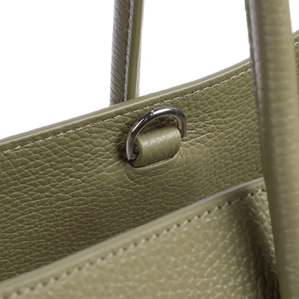 Borsa Donna a Mano COCCINELLE in Pelle Linea Myrtha colore Laurel Green