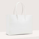 COCCINELLE Damenhandtasche aus Leder Myrtha Line Brillantweiß