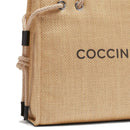 COCCINELLE NEVER WITHOUT BAG LINIE
Damen Handtasche aus Raffia in Natural - Noir