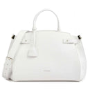 COCCINELLE Klichè Linie
 Handtasche aus brillantweißem Leder