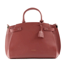 Borsa a Mano COCCINELLE Linea Klichè in Pelle Brandy