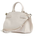 Borsa Donna a Mano COCCINELLE Linea Klichè in Pelle Lambskin White Misura Small