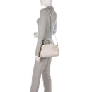 Borsa Donna a Mano COCCINELLE Linea Klichè in Pelle Lambskin White Misura Small