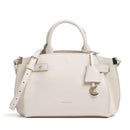 Borsa Donna a Mano COCCINELLE Linea Klichè in Pelle Lambskin White Misura Small
