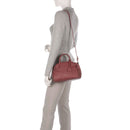 Borsa Donna a Mano COCCINELLE Linea Klichè in Pelle Brandy Misura Small
