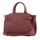Borsa Donna a Mano COCCINELLE Linea Klichè in Pelle Brandy Misura Small