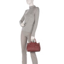 Borsa Donna a Mano COCCINELLE Linea Klichè in Pelle Brandy Misura Small