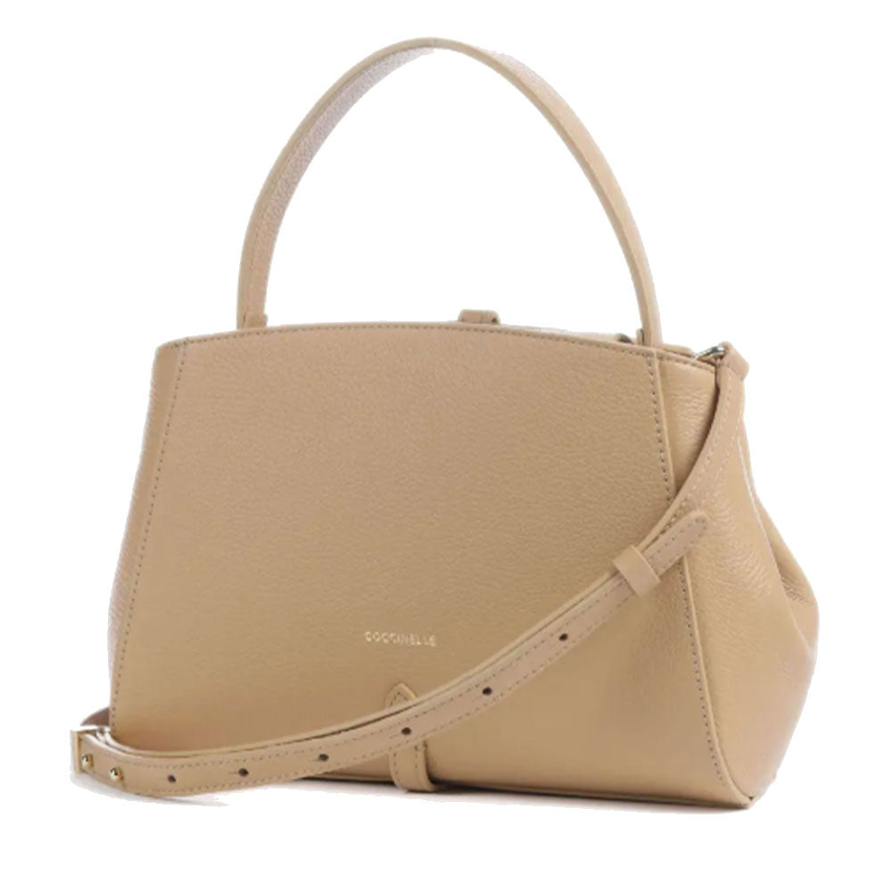 Borsa a Mano COCCINELLE Linea Chara in Pelle Fresh Beige
