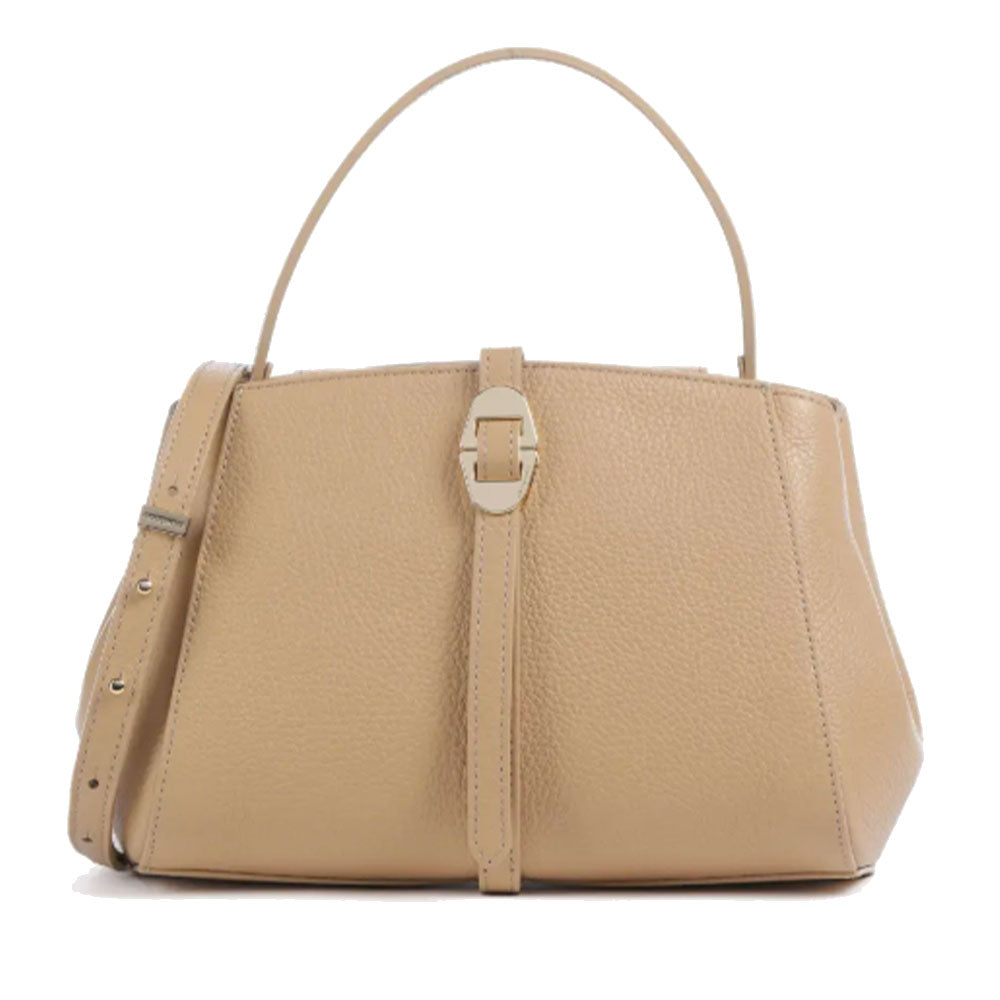 Borsa a Mano COCCINELLE Linea Chara in Pelle Fresh Beige