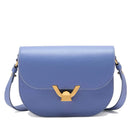 COCCINELLE Damen Umhängetasche aus Leder Azul Dew Small Line