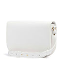 Borsa Donna a Tracolla COCCINELLE in Pelle Brillant White linea Dew Medium