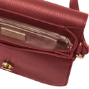 Borsa Donna a Tracolla COCCINELLE in Pelle Brandy linea Dew Medium