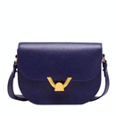 Borsa Donna a Tracolla COCCINELLE in Pelle Royal Blue linea Dew Small