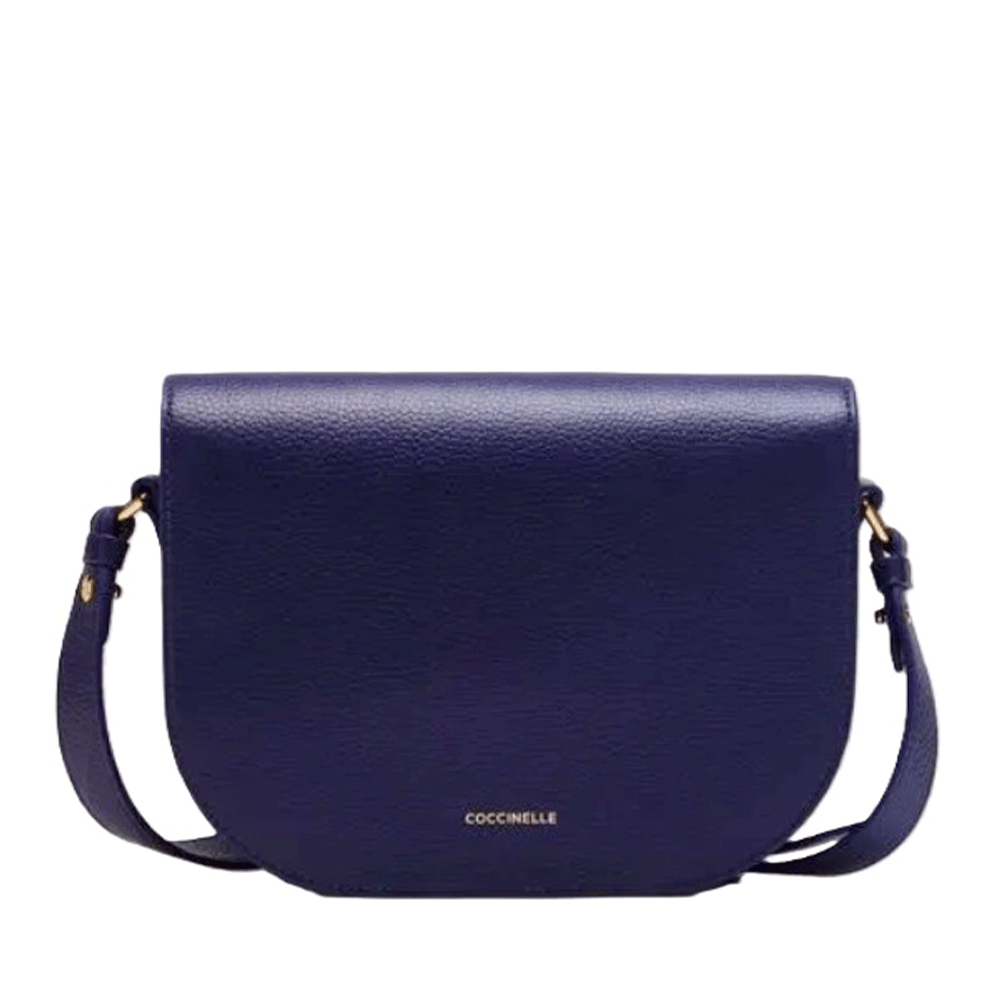 Borsa Donna a Tracolla COCCINELLE in Pelle Royal Blue linea Dew Small