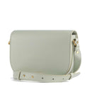 COCCINELLE Damen Umhängetasche aus seladongrünem Leder Dew Small Line