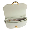 COCCINELLE Damen Umhängetasche aus seladongrünem Leder Dew Small Line