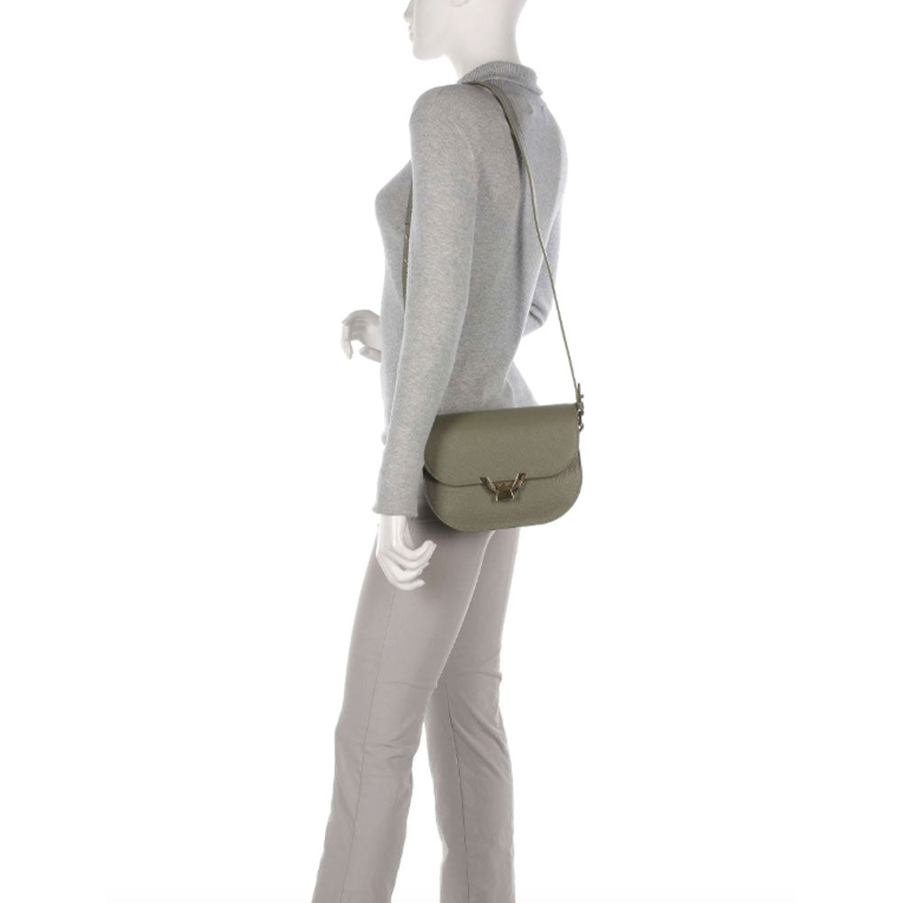 COCCINELLE Dew Small Linie
Damen Schultertasche aus Leder in Laurel Green 