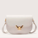 COCCINELLE Damen Schultertasche aus Leder Farbe White Dew Small Linie