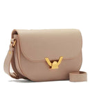 COCCINELLE Damen Schultertasche aus Leder Rosette Dew Small Line