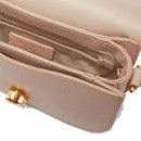 COCCINELLE Damen Schultertasche aus Leder Rosette Dew Small Line