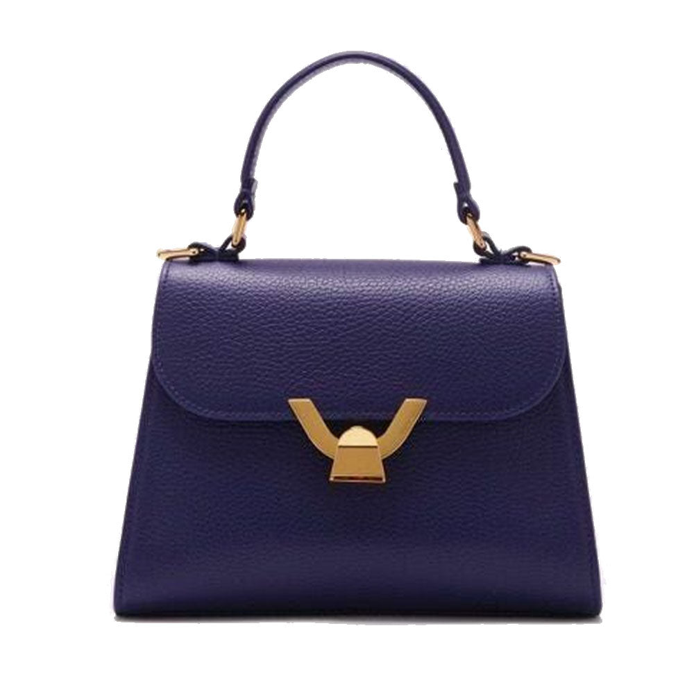 Borsa Donna a Mano COCCINELLE in Pelle Royal Blue linea Dew
