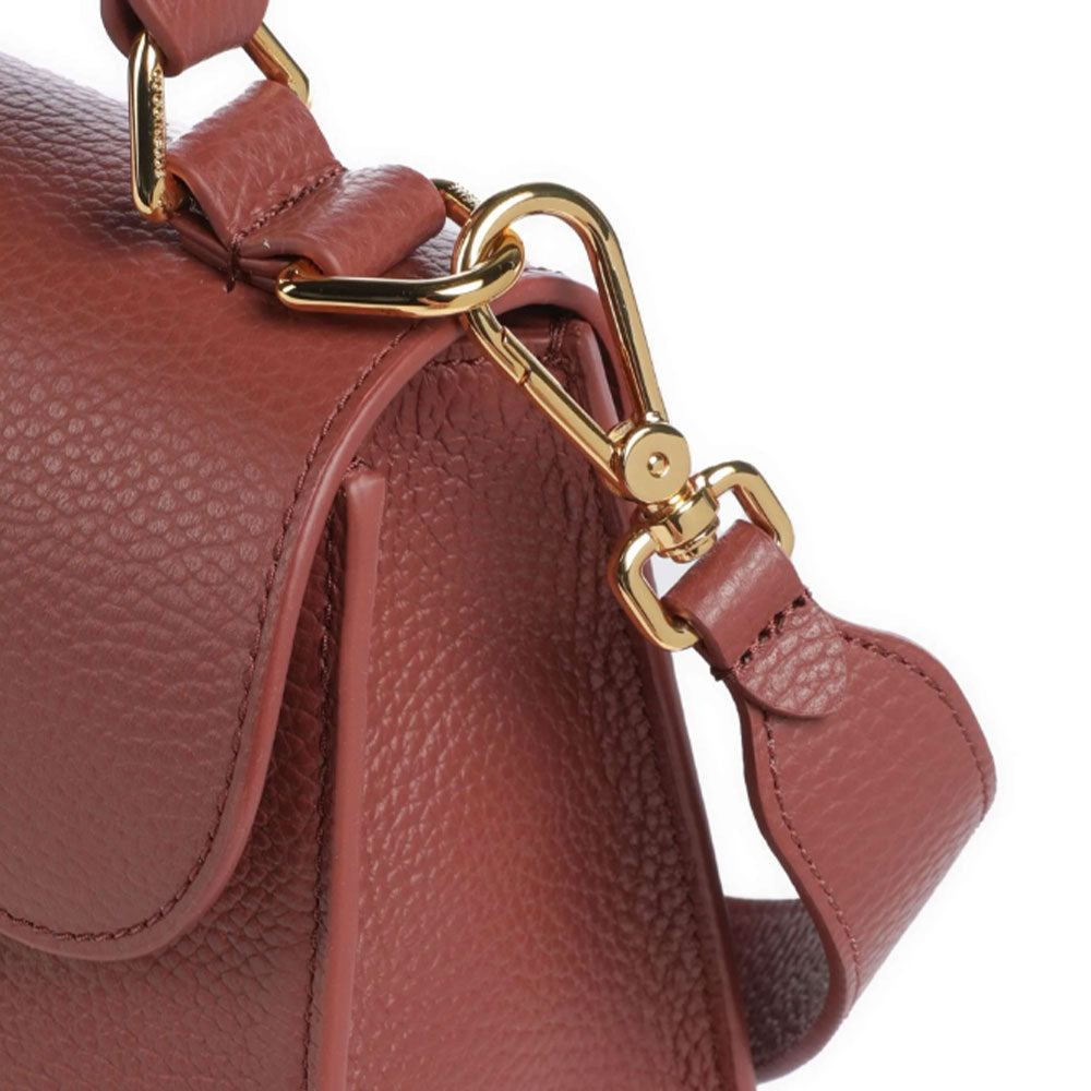 Borsa Donna a Mano COCCINELLE in Pelle Brandy linea Dew