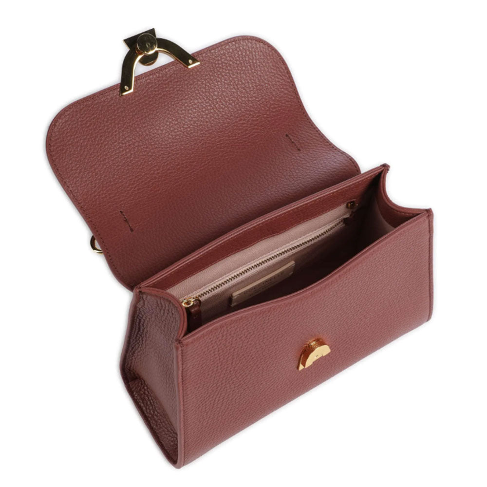 Borsa Donna a Mano COCCINELLE in Pelle Brandy linea Dew