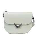 Borsa Donna a Tracolla COCCINELLE in Pelle Liscia Celadon Green linea Dew Cowhide Small