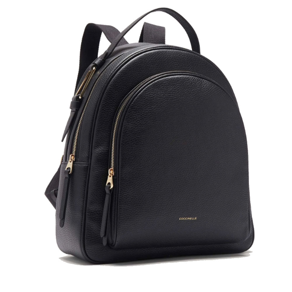 Zaino Donna COCCINELLE in Pelle Linea Malory colore Nero Misura Grande