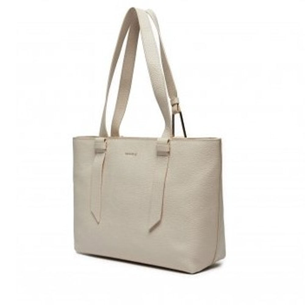 COCCINELLE Malory Linie
Leder Shopping Bag aus Lammleder in Weiß Farbe 