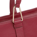Women's Leather Tote Bag COCCINELLE Malory in Sangria, Medium Size