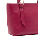 Women's Leather Tote Bag COCCINELLE Malory in Sangria, Medium Size