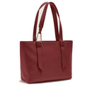 Women's Leather Tote Bag COCCINELLE Malory in Brandy, Medium Size