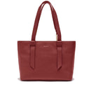Women's Leather Tote Bag COCCINELLE Malory in Brandy, Medium Size
