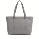 Medium Graphite Leather Tote Bag COCCINELLE Malory