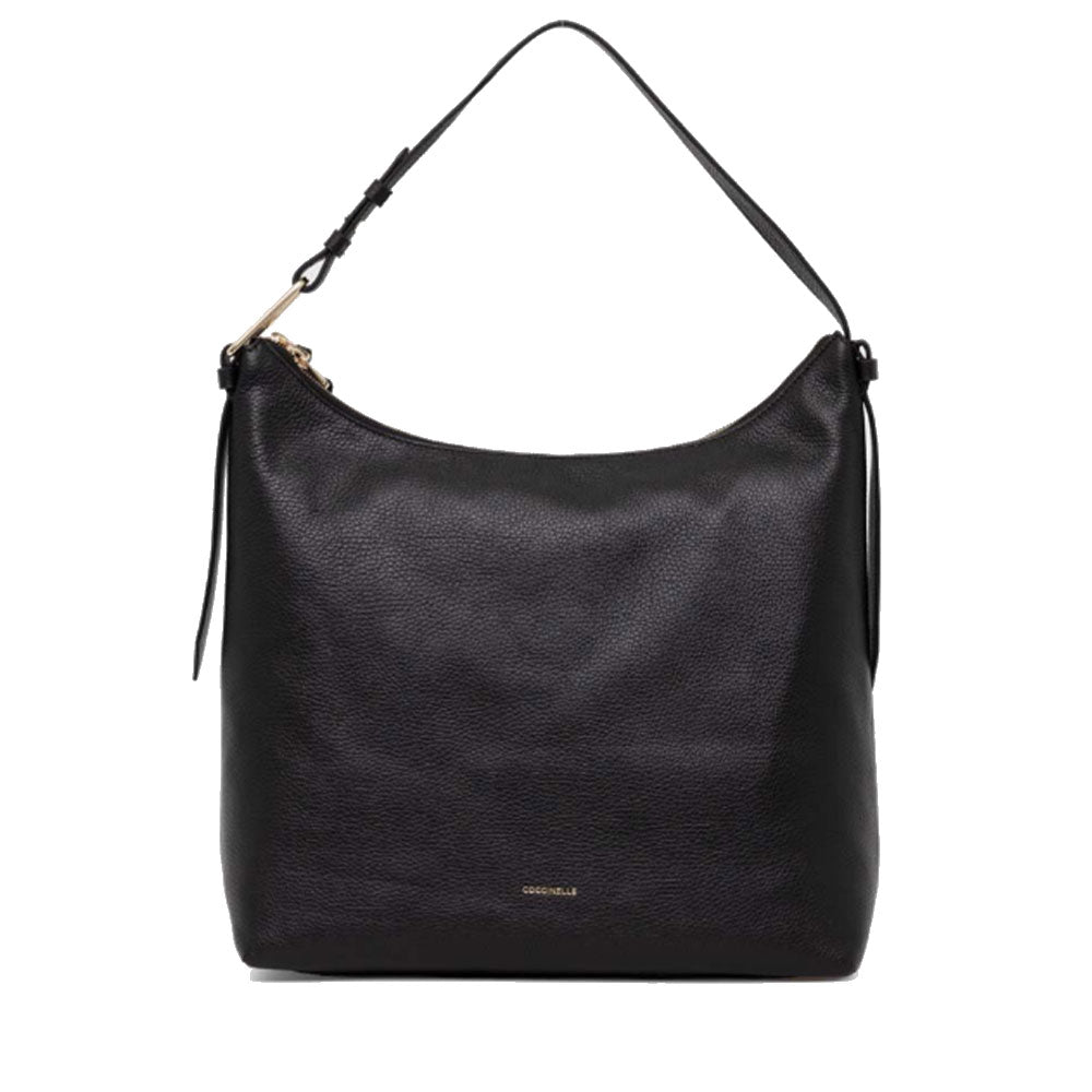 Borsa Hobo COCCINELLE in Pelle Linea Malory colore Nero Misura Large