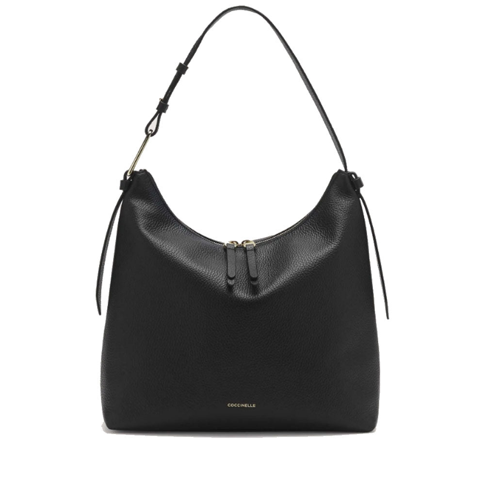 Borsa Hobo COCCINELLE in Pelle Linea Malory colore Nero