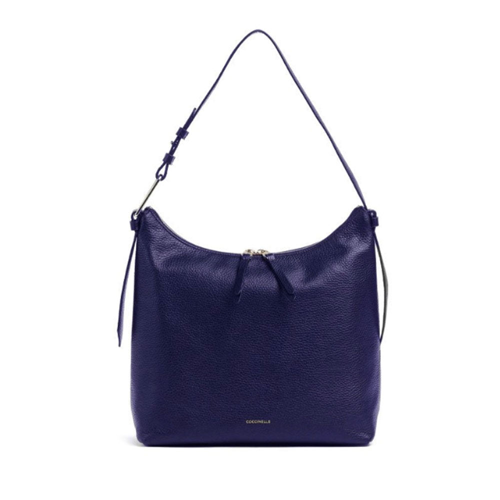 Borsa Hobo COCCINELLE in Pelle Linea Malory colore Royal Blue