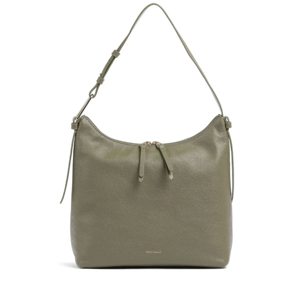 COCCINELLE Malory Linie
Hobo Bag aus Leder in Laurel Green