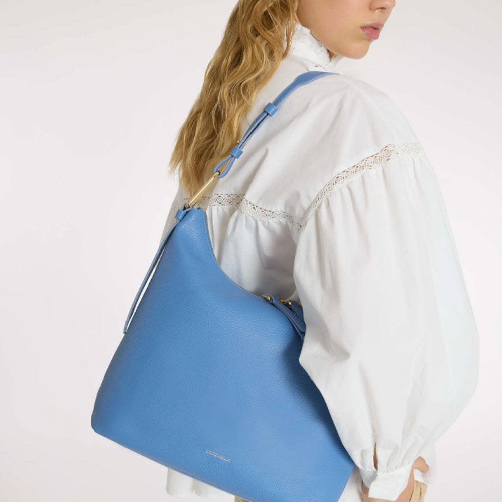 Borsa Hobo COCCINELLE in Pelle Linea Malory colore Sangria