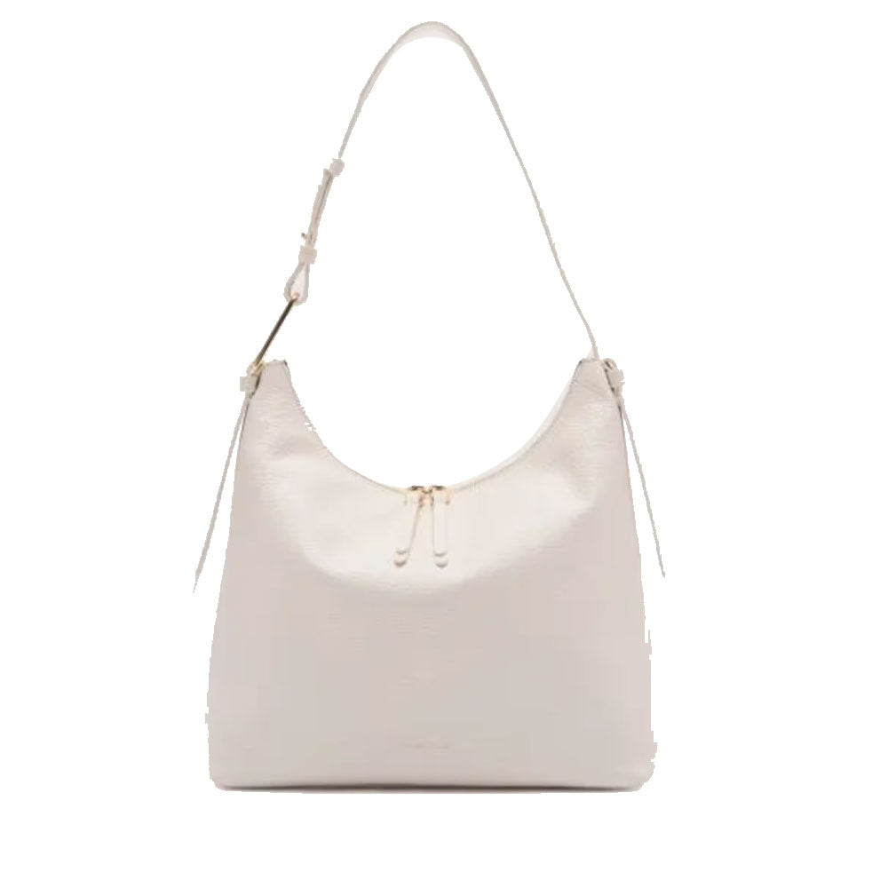 Borsa Hobo COCCINELLE in Pelle Linea Malory colore Blanco