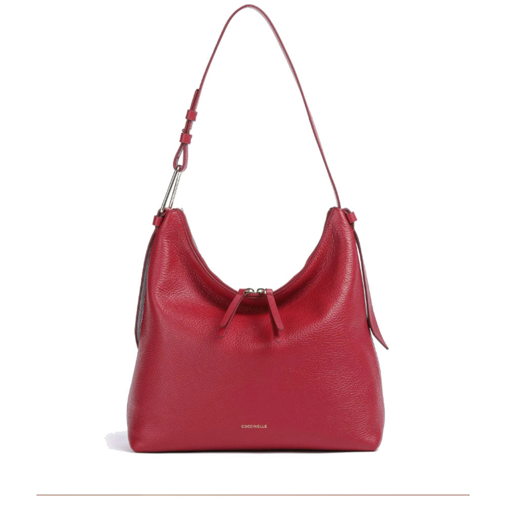 Borsa Hobo COCCINELLE in Pelle Linea Malory colore Sangria