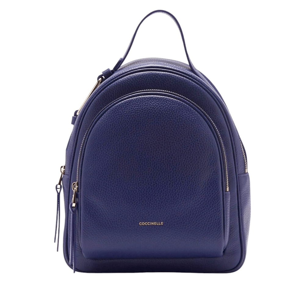 Zaino Donna COCCINELLE Linea Malory in Pelle Colore Royal Blue