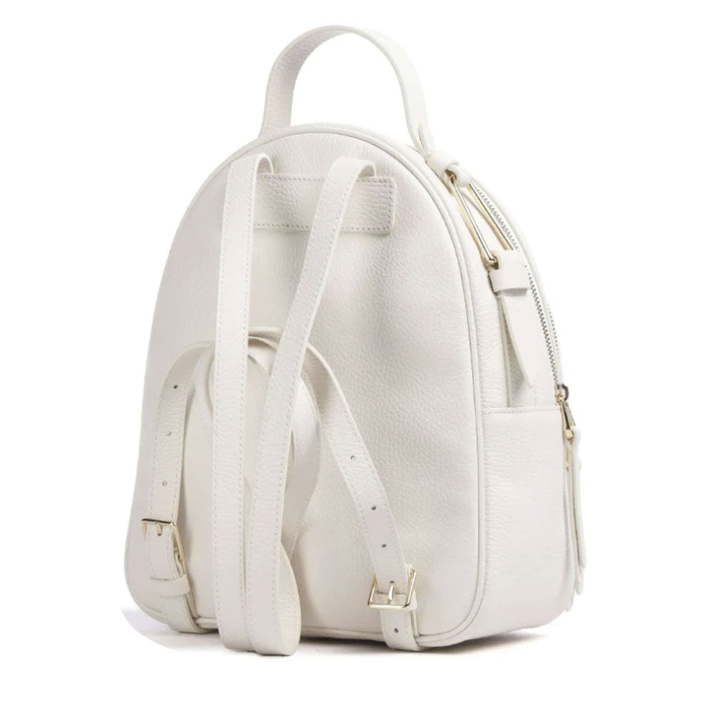 Zaino Donna COCCINELLE in Pelle Linea Malory colore Blanco