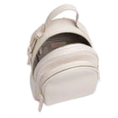 Zaino Donna COCCINELLE in Pelle Linea Malory colore Lambskin White