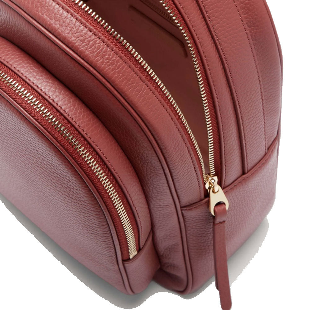 Zaino Donna COCCINELLE Linea Malory in Pelle Colore Brandy