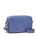 COCCINELLE Damen Umhängetasche aus Leder Malory Line Farbe Azul